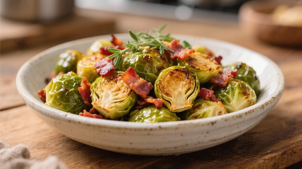 roasted brussels sprouts delightfully