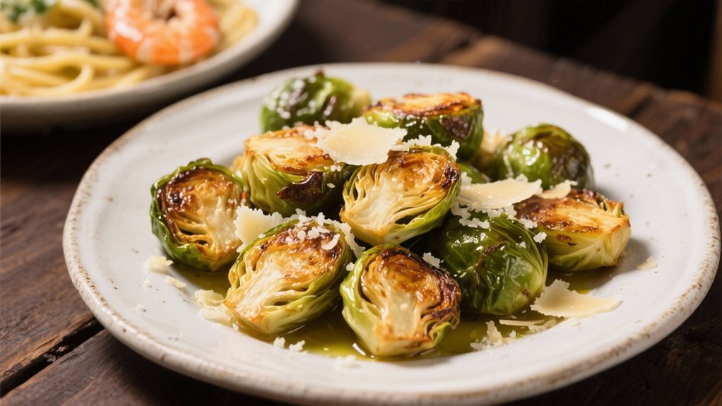 roasted brussels sprouts parmesan perfection