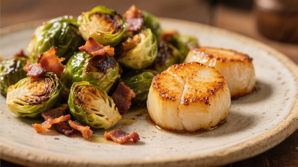 roasted brussels sprouts with bacon