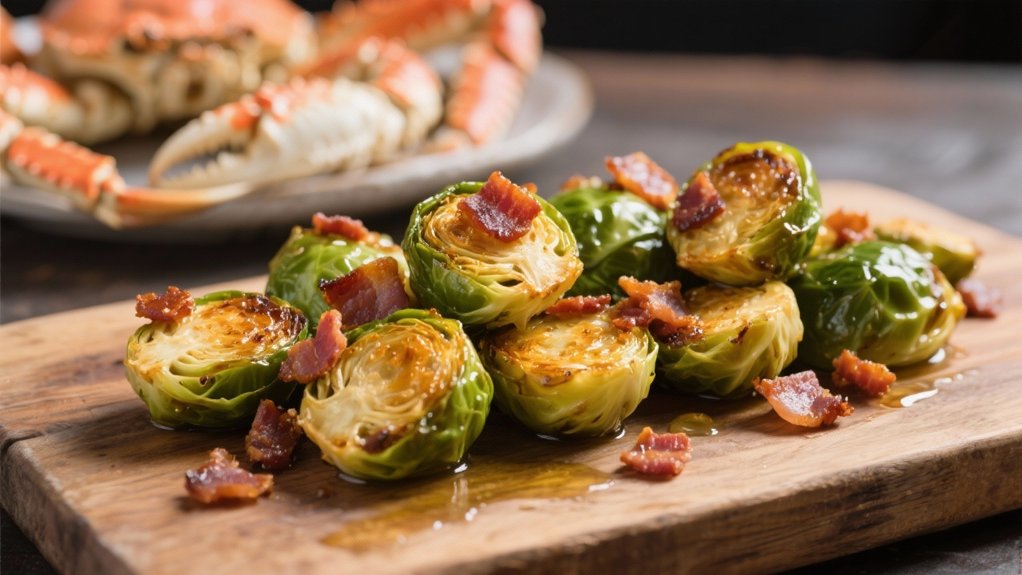 roasted brussels sprouts with bacon