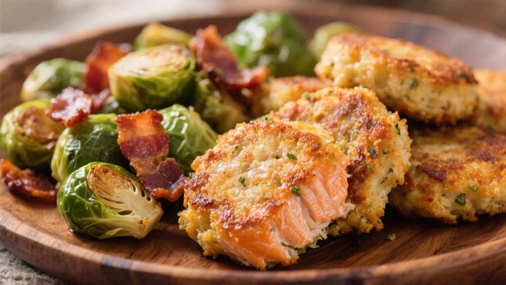 roasted brussels sprouts with bacon