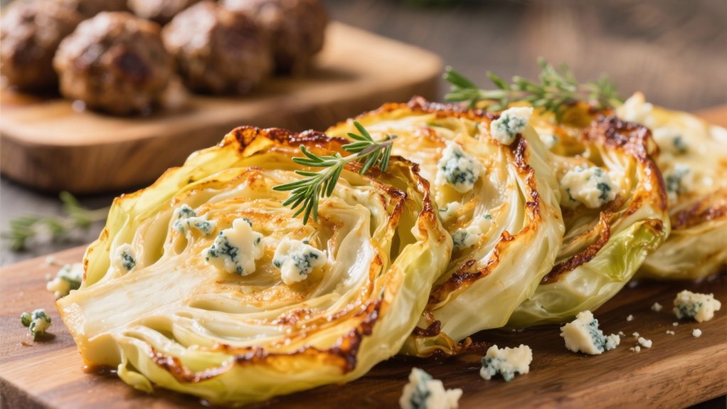 roasted cabbage steaks recipe