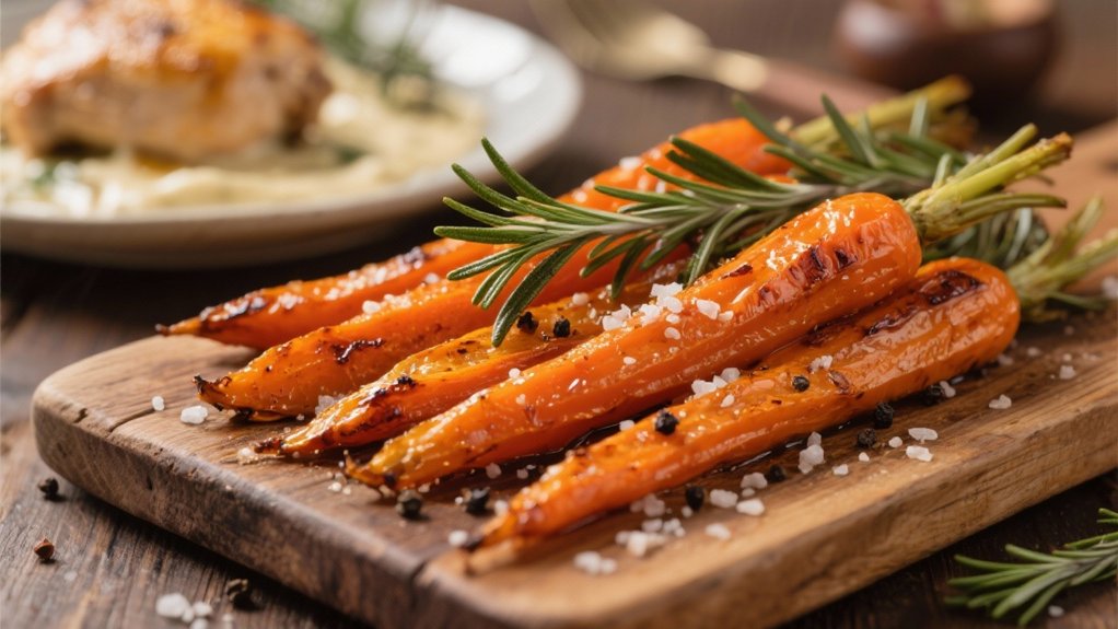 roasted carrots with rosemary