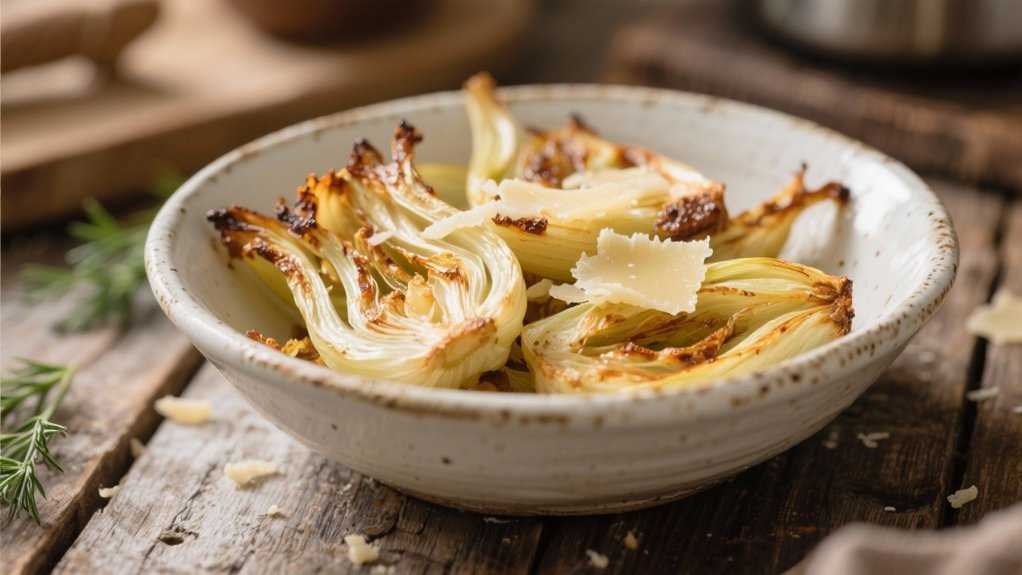 roasted fennel parmesan side dish