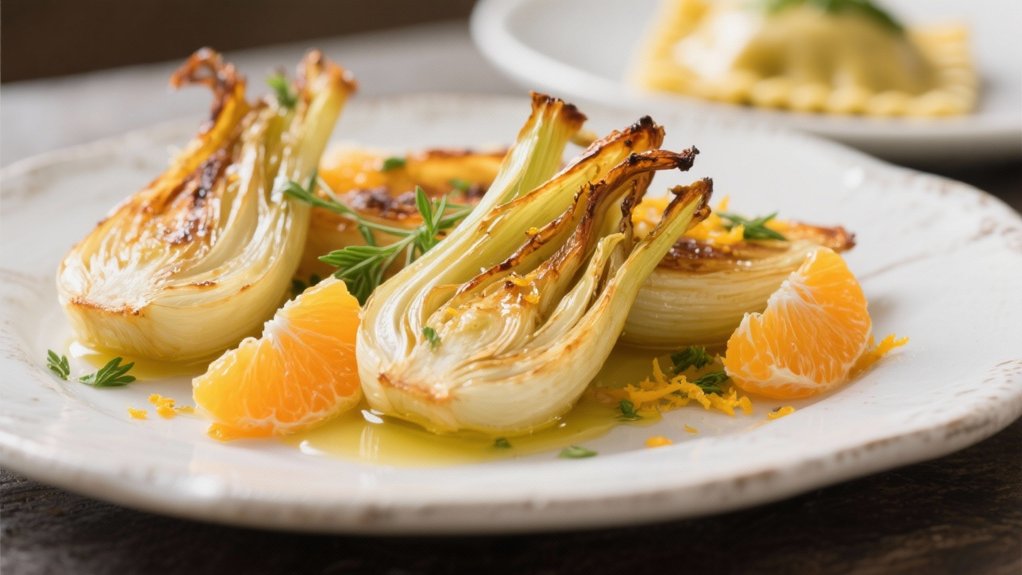 roasted fennel with orange