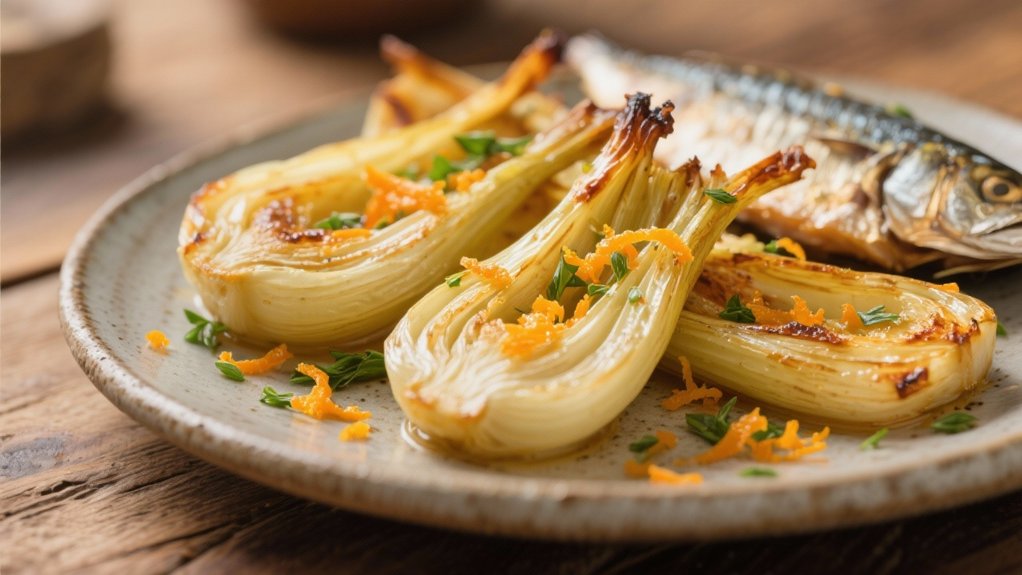 roasted fennel with orange