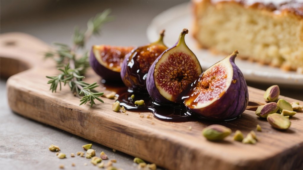 roasted figs with balsamic