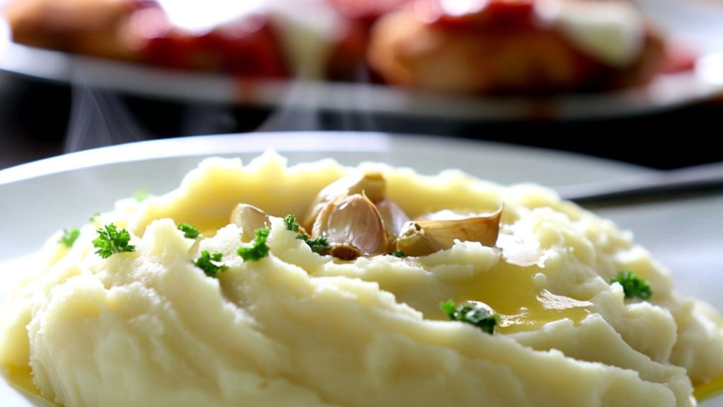 roasted garlic enhances comfort