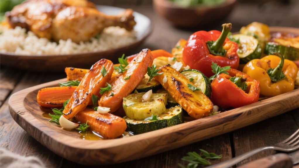 roasted herb garlic vegetable medley