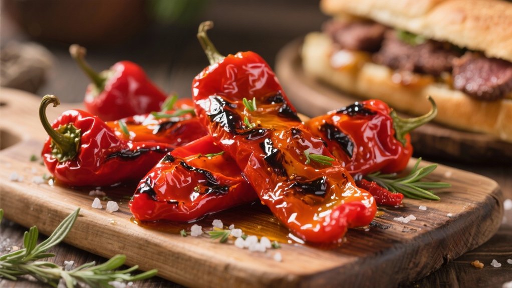 roasted peppers enhance dishes