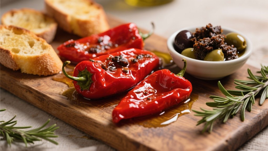 roasted peppers enhance tapenade