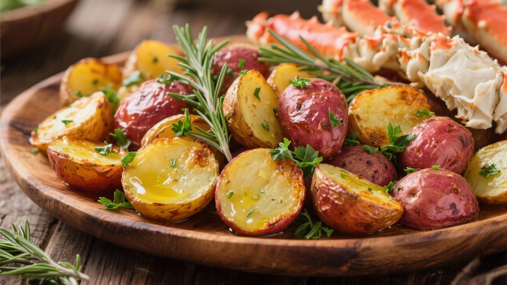 roasted potatoes with herbs