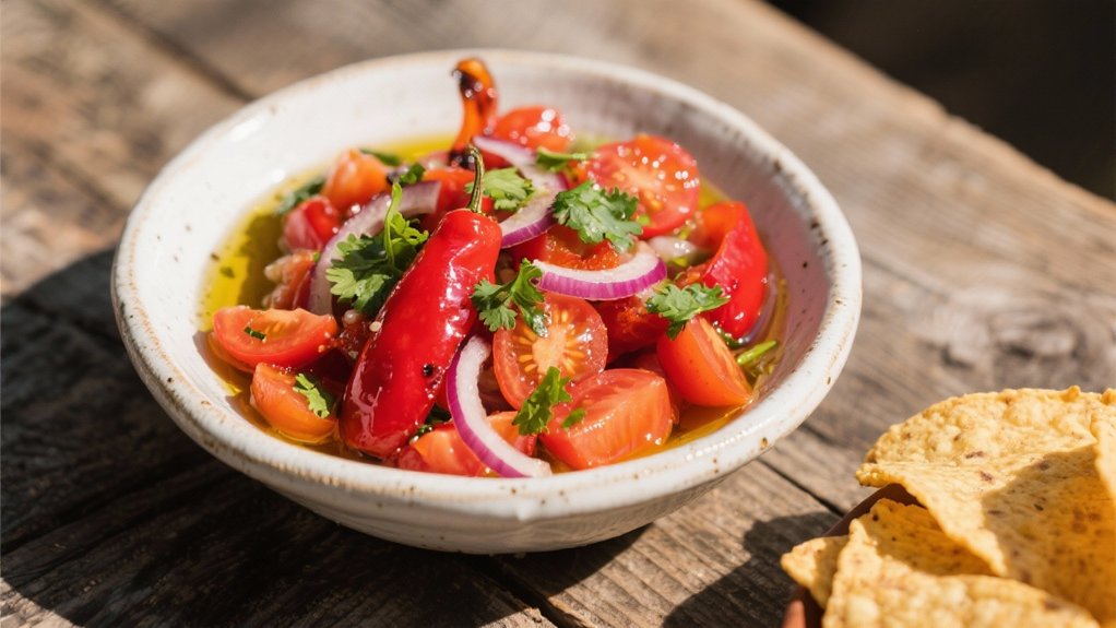 roasted red pepper salad