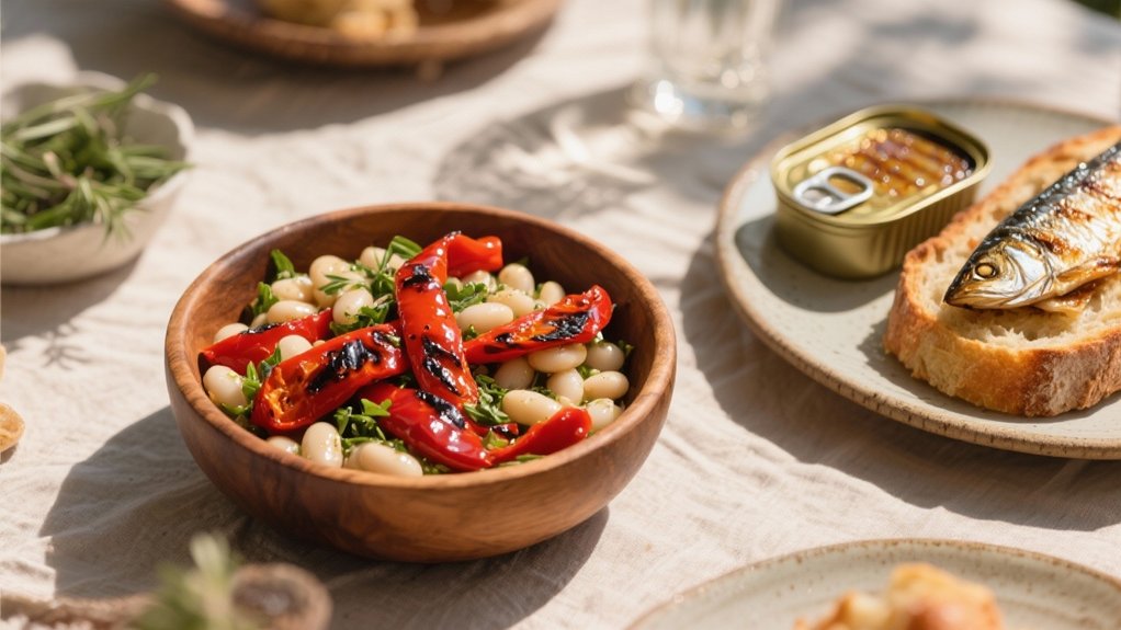 roasted red pepper salad