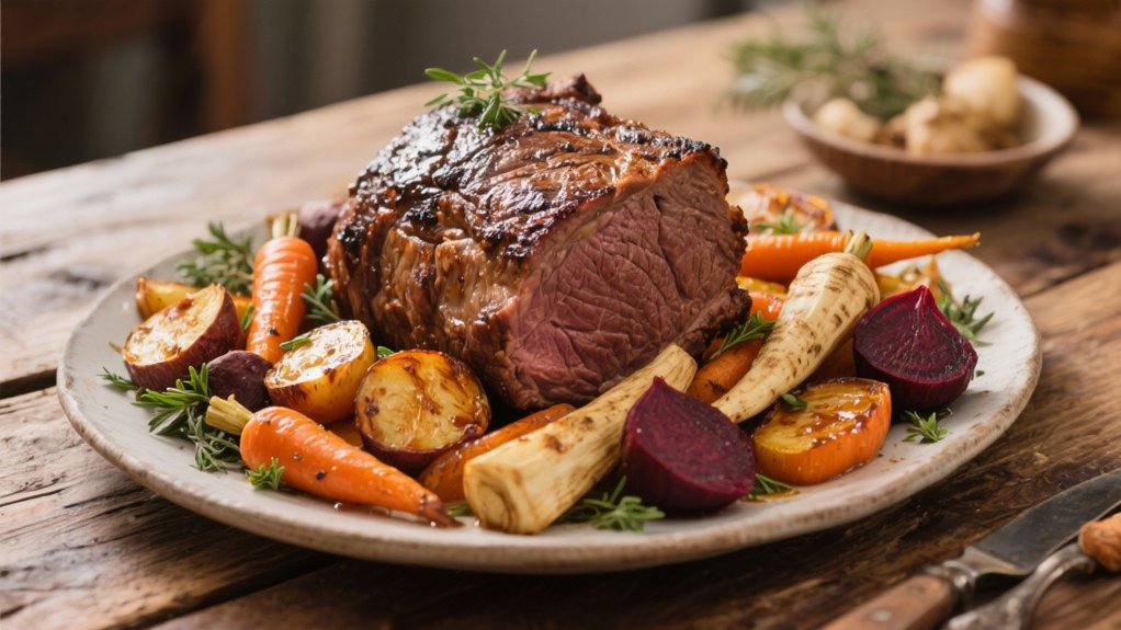 roasted root vegetable medley