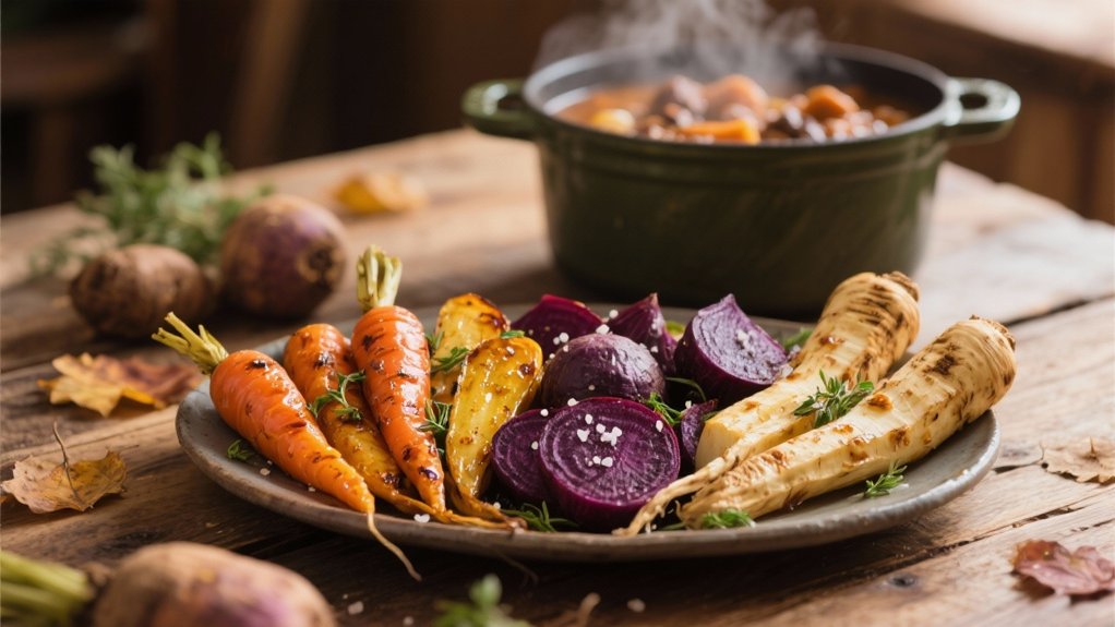 roasted root vegetable medley