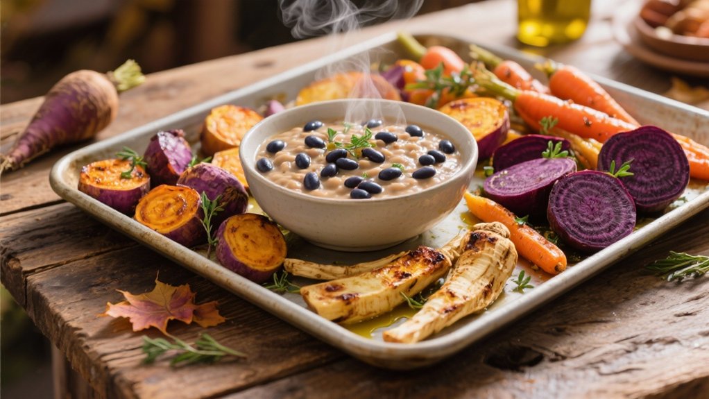 roasted root vegetable medley