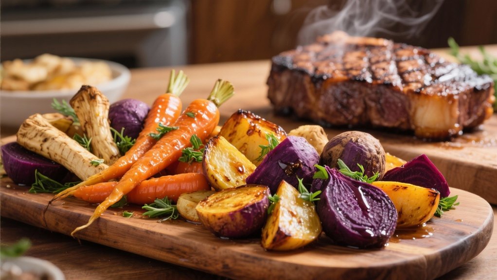 roasted root vegetable medley