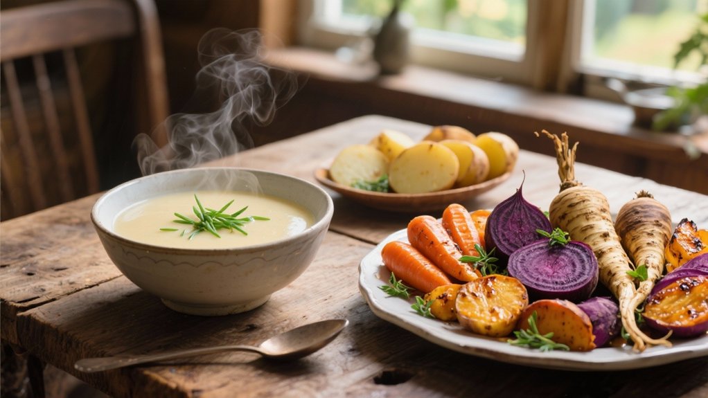 roasted root vegetable medley