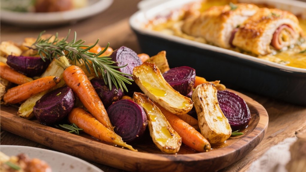 roasted root vegetables enhance flavors
