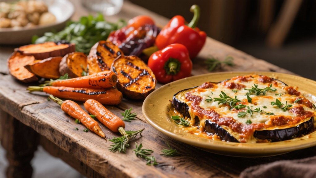 roasted seasonal vegetable medley