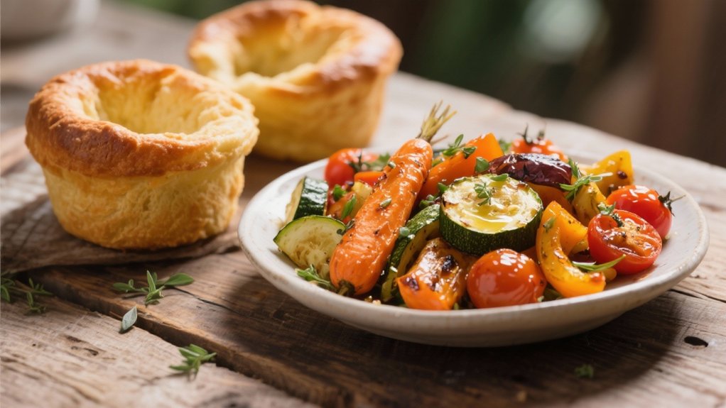 roasted seasonal vegetable medley