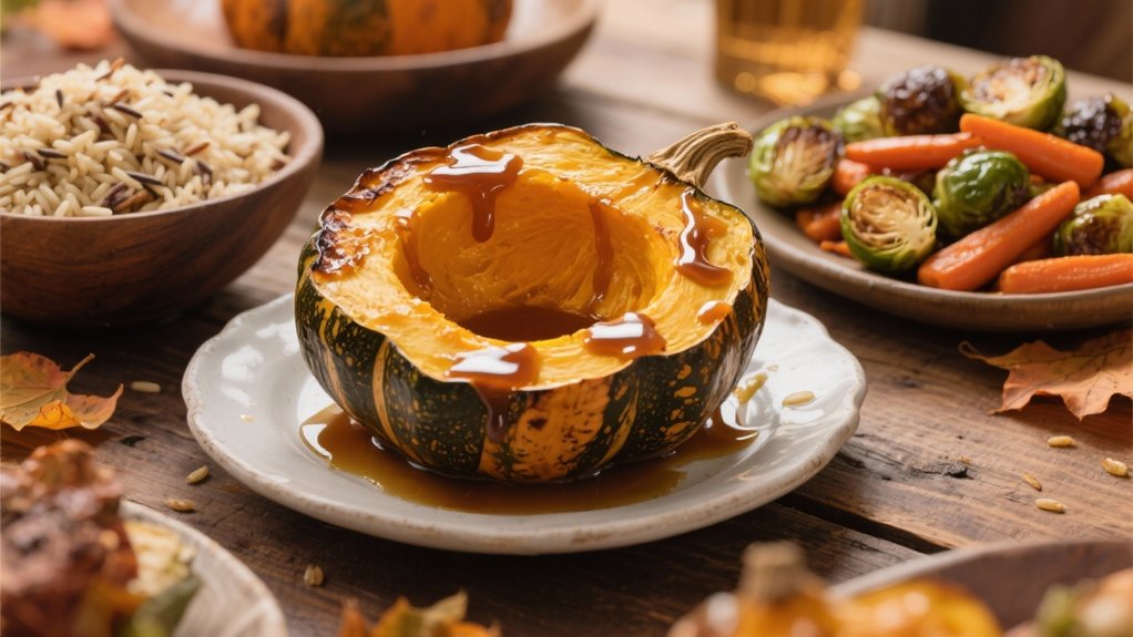 roasted squash with brown butter