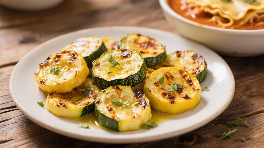 roasted squash with mediterranean flavors