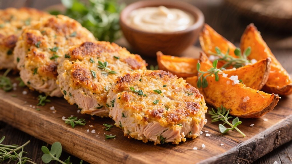 roasted sweet potato wedges