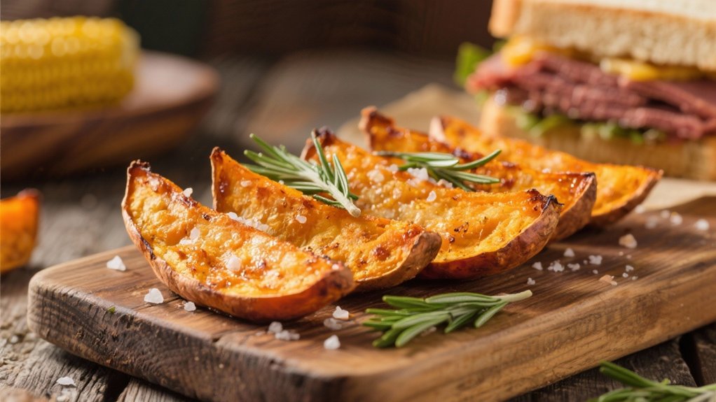roasted sweet potato wedges recipe