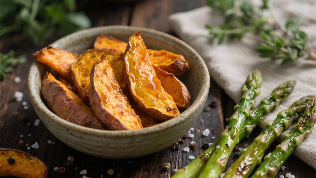 roasted sweet potato wedges recipe