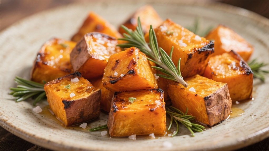 roasted sweet potatoes elevate turkey