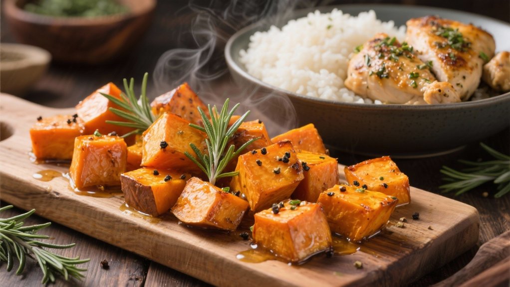 roasted sweet potatoes recipe