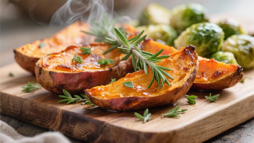roasted sweet potatoes recipe