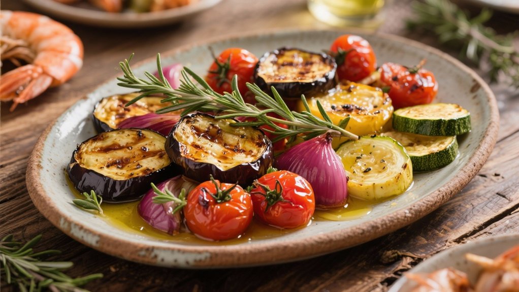 roasted vegetables enhance bouillabaisse