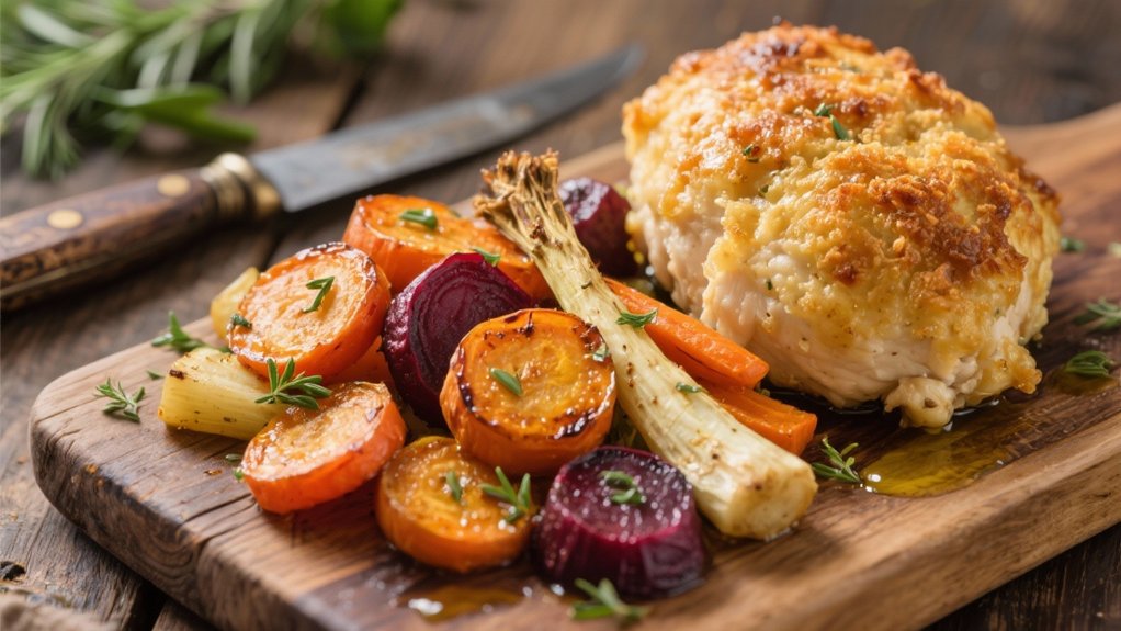 roasted vegetables enhance dinner