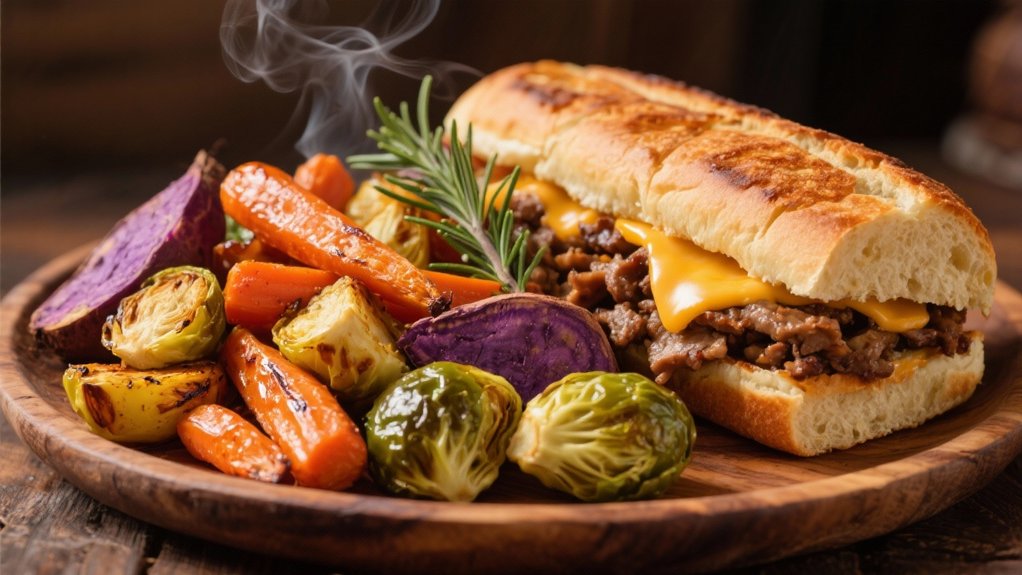 roasted vegetables enhance flavor