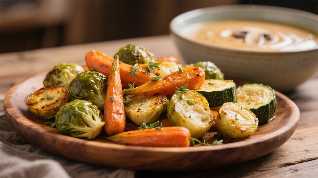 roasted vegetables enhance soup