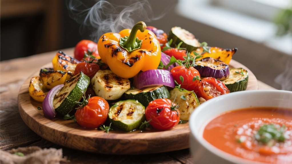 roasted vegetables enhance soup