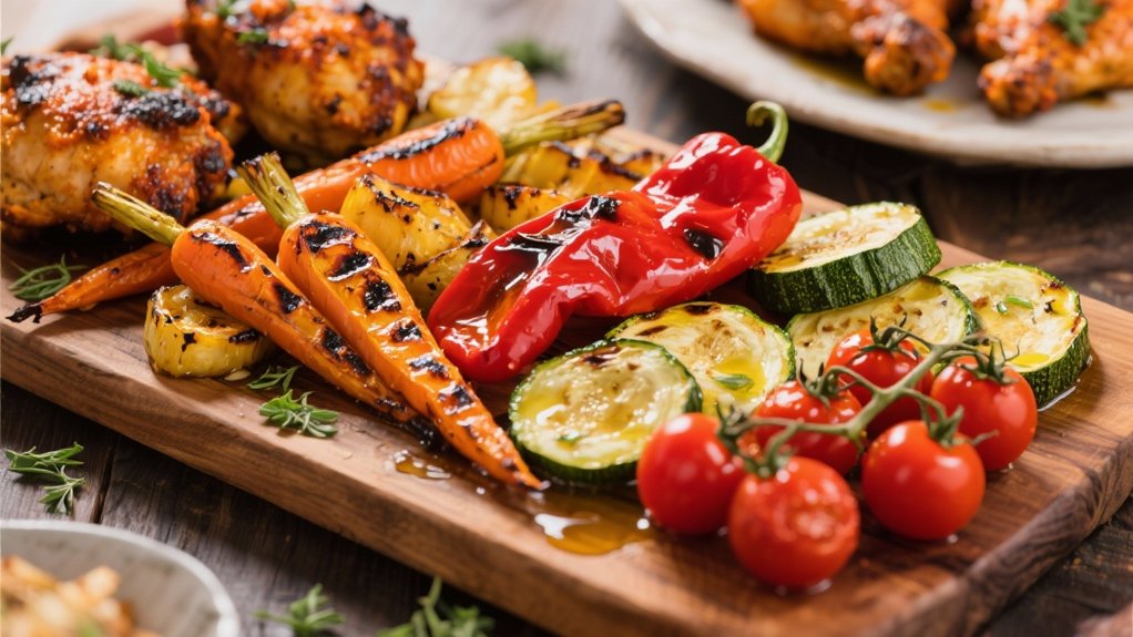 roasted vegetables enhance tandoori