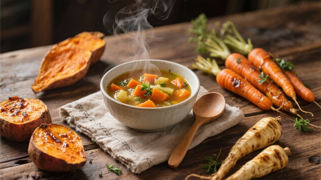roasted vegetables for soup