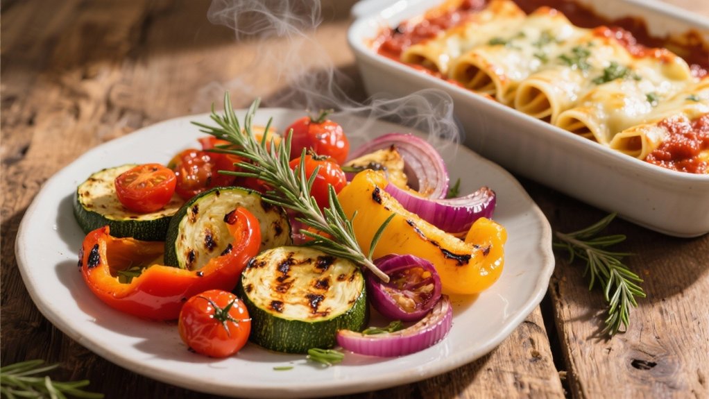 roasted vegetables with mediterranean flavors