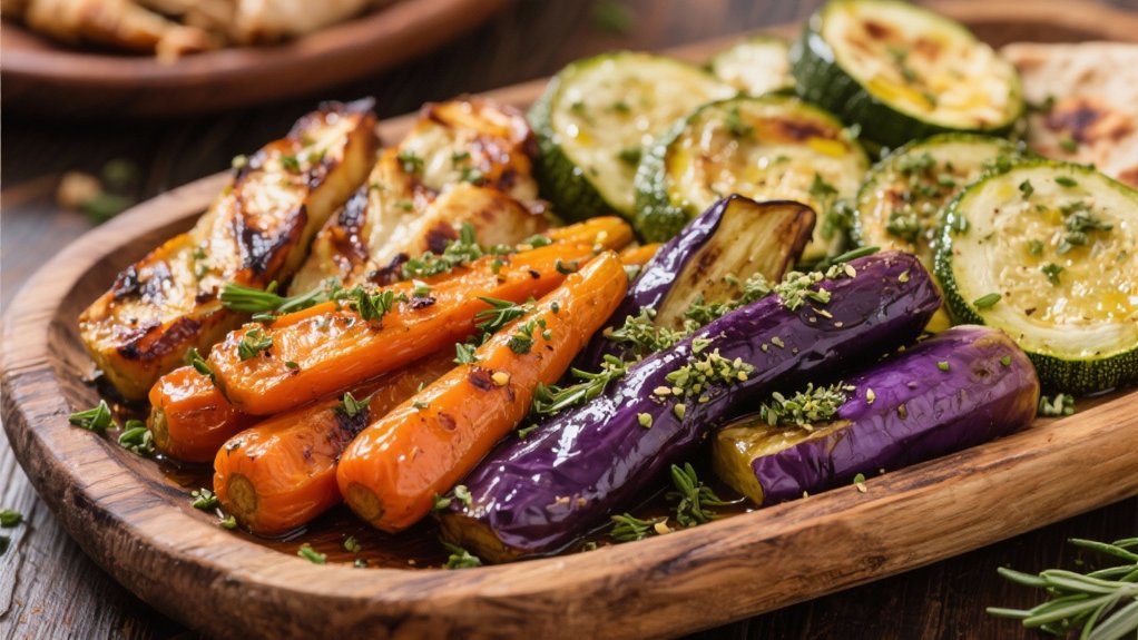 roasted vegetables with za atar