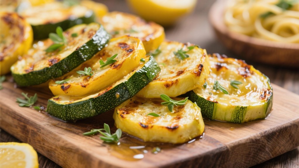 roasted zucchini and squash