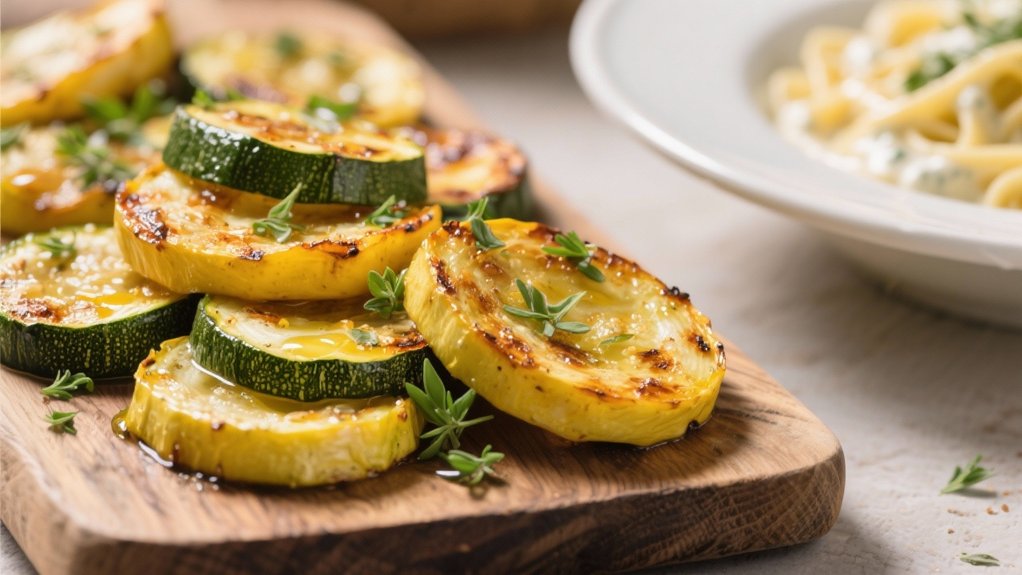 roasted zucchini and squash