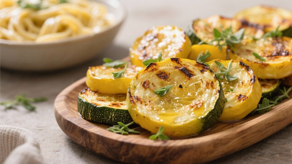 roasted zucchini and squash