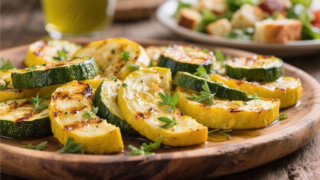 roasted zucchini and squash