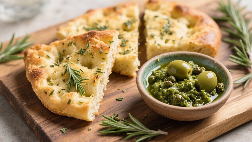 rosemary focaccia enhances flavors