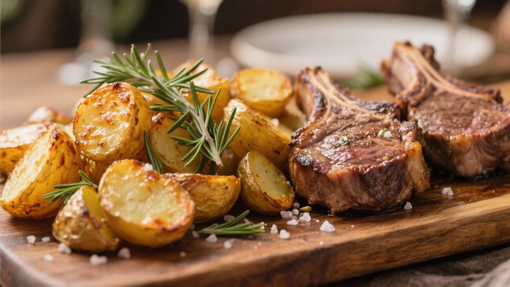 rosemary roasted crispy potatoes