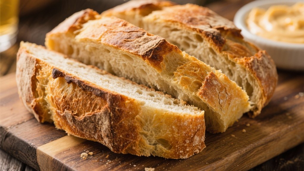rustic bread for dipping